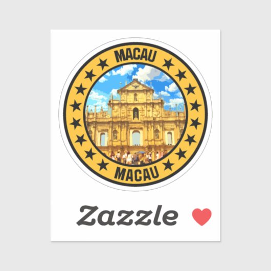 マカオ シール (シート)