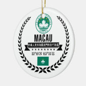マカオ セラミックオーナメント (左)