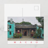 マカオ タイパ 寺院 景色 ポストカード (正面/裏面)