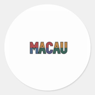 マカオ ラウンドシール