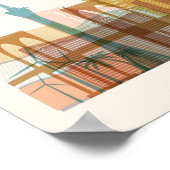 マカオ、中国 |スカイライン ポスター (角)