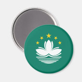 マカオ、中国 マグネット (正面/裏面)