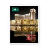 マカオ（夜） – マグネット (縦)