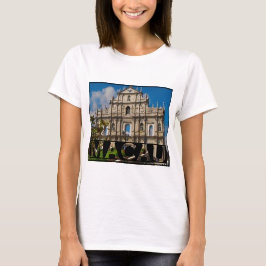 マカオ Tシャツ (正面)