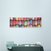 マカカラフルロフランスのン模様 横断幕 (トレードショー)