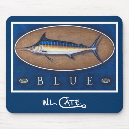 マカジキのマウスパッド マウスパッド (正面)