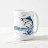 マカジキのマグ コーヒーマグカップ (正面右)