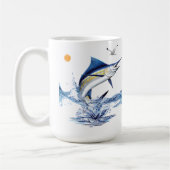 マカジキのマグ コーヒーマグカップ (左)