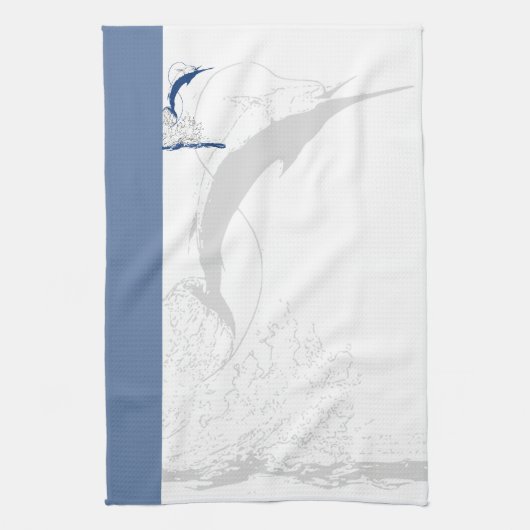 マカジキ、 キッチンタオル (縦)