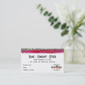 マカスタマイズス魚釣り 名刺 (スタンド正面)