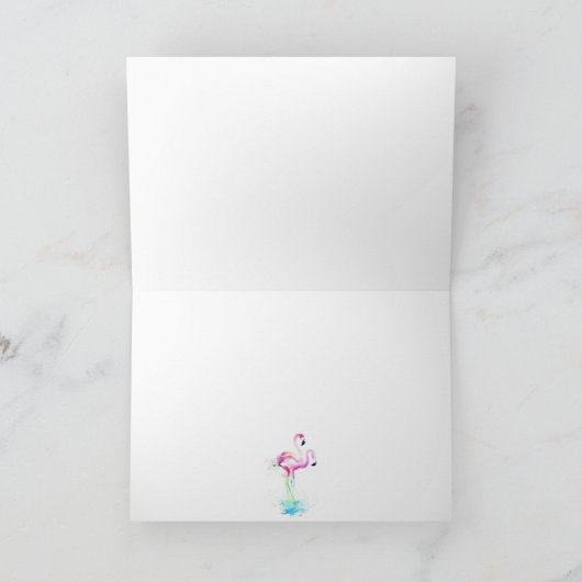 マカスタムイアミビーチフロリダプールリラックスグッドビブ カード (内部)