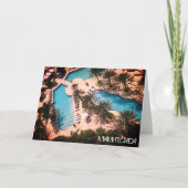 マカスタムイアミビーチフロリダプールリラックスグッドビブ カード (正面)