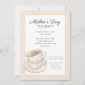 マカスタムザーズデイティーパーティの招待状 招待状 (正面)