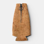 マカダミアコルクバール木目の外観 ボトルクーラー (裏面)