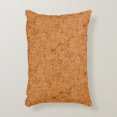 『マカダミア・コルクの木目』 アクセントクッション (正面(垂直))