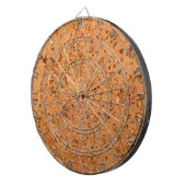 『マカダミア・コルクの木目』 ダーツボード (正面右)