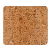 マカデミアのコルクの節玉木穀物の一見 カッティングボード (正面)
