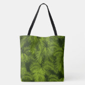 マカナパームハワイアントロピカル葉ズビーチバッグ トートバッグ (裏面)