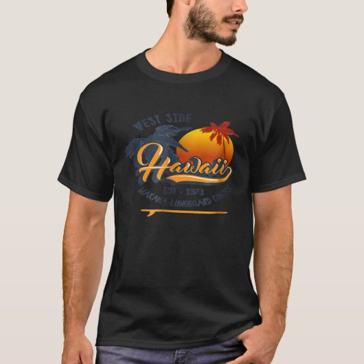 マカハワイロングボードコンテスト Tシャツ (正面)