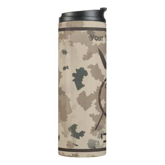 マカビーシールドとスピアーズ砂漠 タンブラー (回転左)