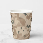 マカビーシールドとスピアーズ – 砂漠紙カップ 紙コップ (左)