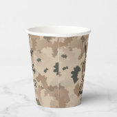 マカビーシールドとスピアーズ – 砂漠紙カップ 紙コップ (右)