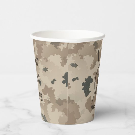 マカビーシールドとスピアーズ – 砂漠紙カップ 紙コップ (右)