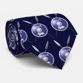 マカビーシールド及び槍 ネクタイ (ロール)