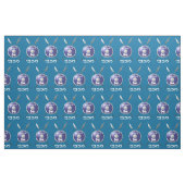 マカビーシールド及び槍 ファブリック (ファットクウォーター)