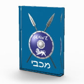 マカビーシールド及び槍 フォトブロック (右)