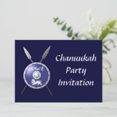 マカビーシールド及び槍 招待状 (スタンド正面)