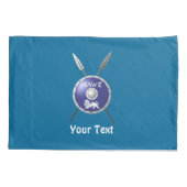 マカビーシールド及び槍 枕カバー (裏面)