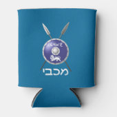 マカビーシールド及び槍 缶クーラー (正面)