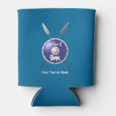 マカビーシールド及び槍 缶クーラー (正面)