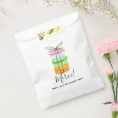 マカフランスのロン誕生日パーティー好意バッグ フェイバーバッグ (封をした状態)