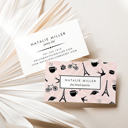 マカフランスのロン&クロワッサン | Pastry Chef 名刺