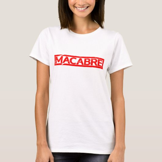 マカブレスタンプ Tシャツ (正面)
