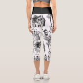 マカブレハロウィンリージェンシースケルトントイレ カプリレギンス (裏面)