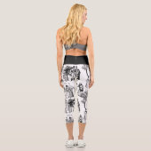 マカブレハロウィンリージェンシースケルトントイレ カプリレギンス (裏面)