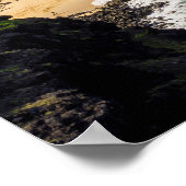 マカプビーチ海岸線 ポスター (角)