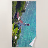 マカプポイントライトハウス ビーチタオル (正面)