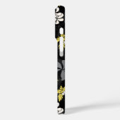 マカプービーチハワイアンろうけつ染めブラックグレー Case-Mate iPhoneケース (裏面 / 左)