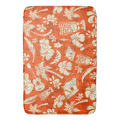 マカプービーチハワイアンろうけつ染め バスマット (正面縦)