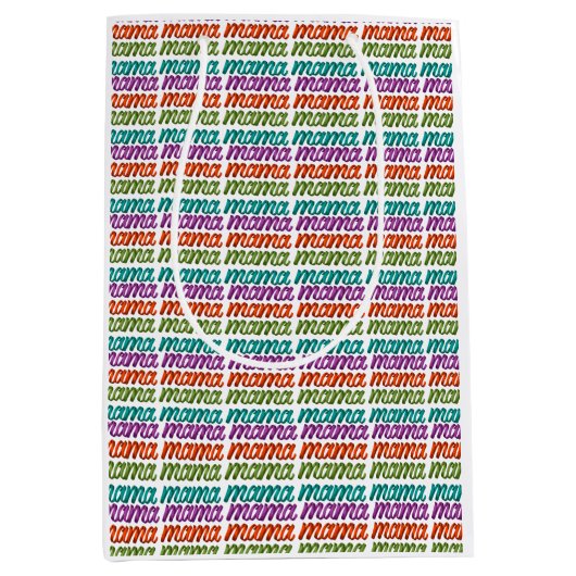 マカラフルマ抱き枕 ミディアムペーパーバッグ (正面)