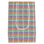 マカラフルマ抱き枕 ミディアムペーパーバッグ (裏面)