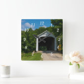 マカリスター橋壁時計 スクエア壁時計 (ホーム)