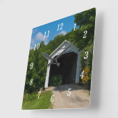 マカリスター橋壁時計 スクエア壁時計 (傾斜)