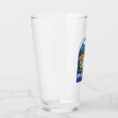 マカルスカクロアチア旅行アートエンブレム タンブラーグラス (右)