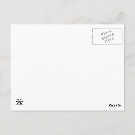 マカルスカ – クロアチア ポストカード (裏面)