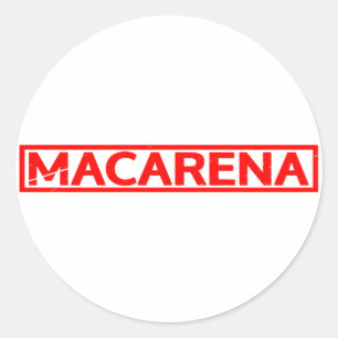 マカレナスタンプ ラウンドシール